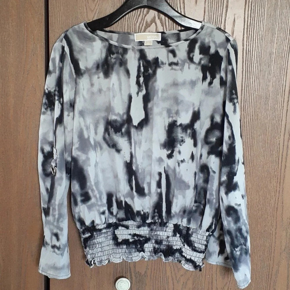 Micheal Kors | Abstract Print Blouse (L) - Picture 1 of 6